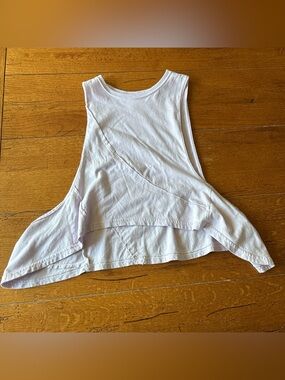 Urban Outfitters Light Lilac Cropped Tank Top